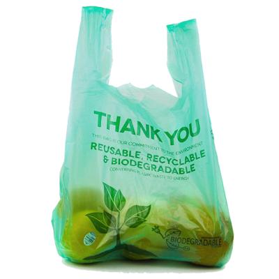 China Biobag BIODEGRADABLE EN13432 / BPI Certified Compostable Biodegradable Shopping Bags Plastic Bags for sale