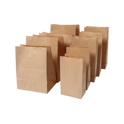 China Recyclable Custom Size Paper Bag For Restaurant With Free Logo Printing for sale