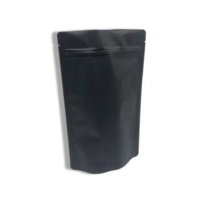 China Recycled Materials Custom Printing Eight Side Heat Sealing Food Packaging Plastic Holder On Its Own Bottom Valve Zipper Bag for sale