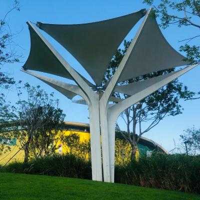 China China Outdoor Spray Painting Art Stainless Steel Large Plaza Sculpture For Garden Bronze Sculpture For City Garden for sale