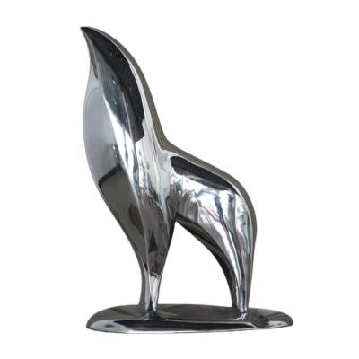 China Art Works Abstract Guardian Sculpture Outdoor Bronze Stainless Steel Statue Home Decor From Europe Latest Design for sale