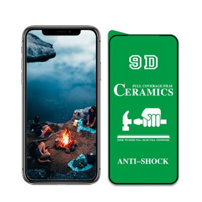 China Full Coverage Anti-Broken Nano Flexible Film Cell Phone 9D Cellphone 2022 Ceramic Screen Protector For iPhone 13 12 11 xs max xr for sale