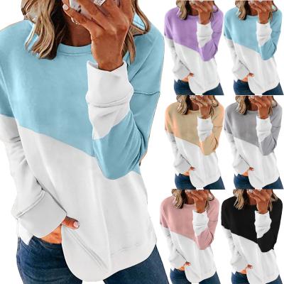 China New Arrivals Women's High Quality Round Neck Dress Sweatshirt Anti-pilling Pastel Sweatshirt for sale