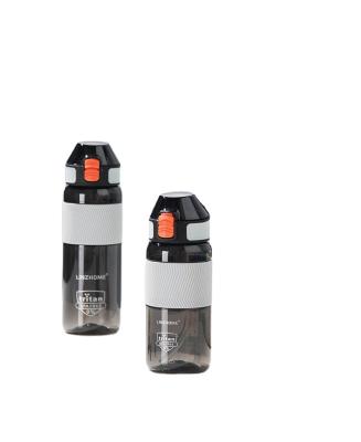 China Stocked Tritan Plastic Eco Friendly Sports Insulated Reusable Water Bottles With Straw 450ml for sale