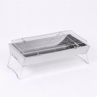 China Outdoor Folding Outdoor Charcoal Grill Stainless Steel Grill More Than 5 People Couples Portable BBQ Grill for sale