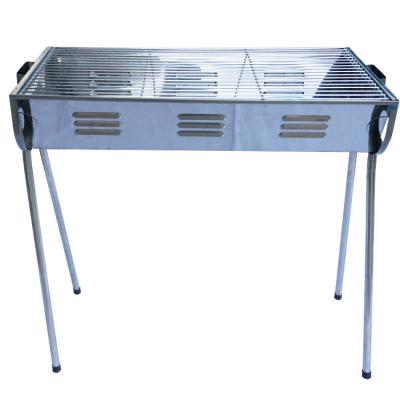 China 5+ Person Outdoor Portable Grill Stainless Steel Portable Folding Grill BBQ for sale