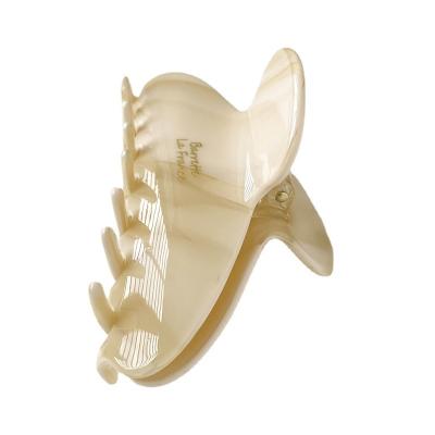 China D&D Style Grab Clip Shark Clip Hair Clip Holder Large Hair Acetate Color Marble Claw Premium French Grab Hair Accessories Wholesale for sale