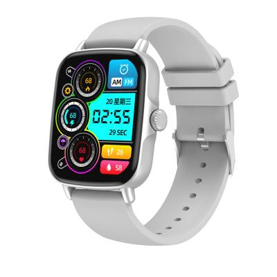 China Newest APP Control Shipping Smart Watch Aw18 Calls Spo2 Heart Fitness Waterproof Sport Phone Watch Ip68 For Man And Wema for sale