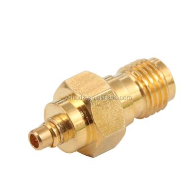 China RF Hongbo RF MMCX Coaxial Connector SMA Female To Male Adapter for sale