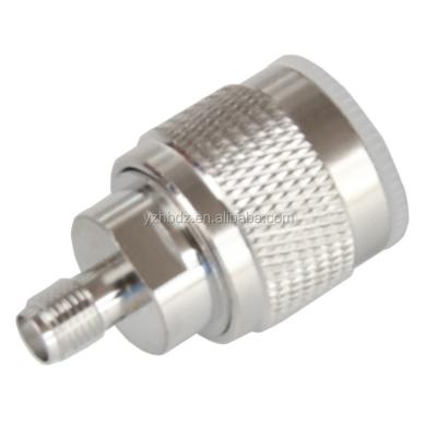 China Hongbo RF Coaxial Intertype Adapter N Male Connectors To SMA Female Connector for sale