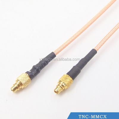 China Telecom Communication Factory Customize RF Jumper Cable MMCX Male To Male With RG316 RG178 RF Coaxial Cable for sale