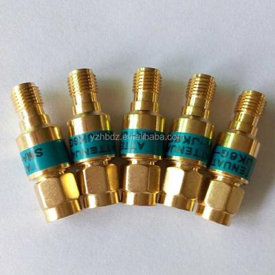 China Hongbo Attenuator SMA Coaxial RF Connector Fixed Attenuator for sale