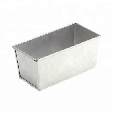 China Dim Sum Bread Pan Steel Loaf Pan Toast Viable Non-Stick Aluminum Refractory Box Without Cover for sale