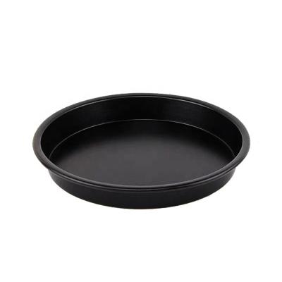 China Disposable Nonstick Aluminum Pie Pan Round Pizza Pan with Lid for sale