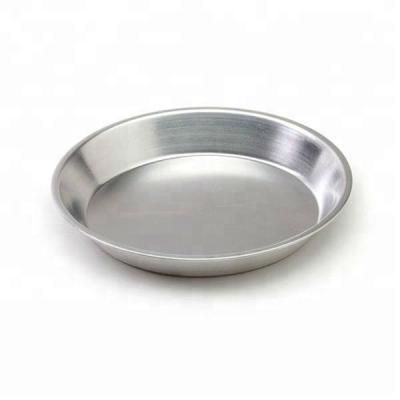 China 10 Inch Viable Aluminum Pan Tray Pie Pan Round Pizza Pan Baking Dishes and Shallow Metal Pans Silver 7615190090 for sale