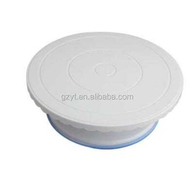 China Viable Plastic Decorating Cake Rotating Turntable for sale