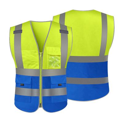 China High Visibility Hi Vis Work Safety Reflective Clothing High Visibility Vest Safety Reflective Vest for sale