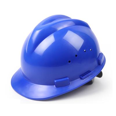 China Pressure Resistant Helmet ANSI Standard Shop Masks Industrial Construction Safety Helmet With Vented Hole for sale