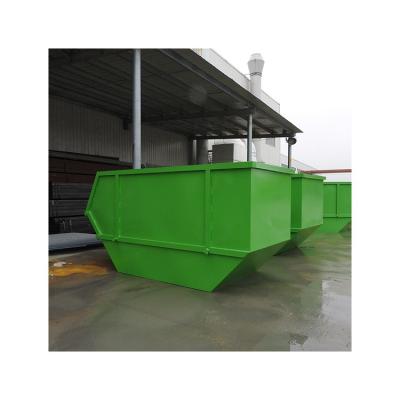 China Solid Waste Coated With Anticorrosive Materials Waste Bin Rack Garbage Painted Industrial Bins Pop Up Bin-9 for sale