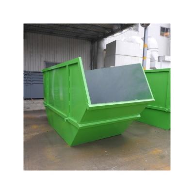 China Solid Waste Technology - Grade Container Waste Metallurgy Overturned Steel Bin Skip Bin-9 for sale