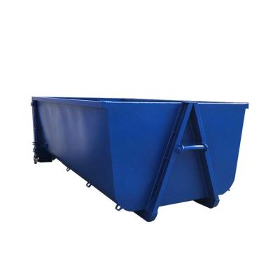 China Solid Waste Roll On Container Waste Recycling Hook Lift Stackable Bin Colors All Hook Bin-3 for sale