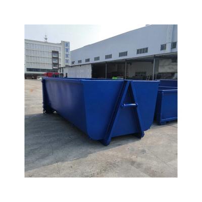 China Solid Waste Waste Management Trailer Hook Lift Bin 4.5 to 40 Cubic Meter Recycling Landfill Bin-3 Hook for sale