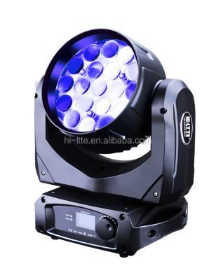 China Orsam Single-Lens Wash with Fully Color RGBW 19 x 10W LED Zoom Beam and Aura Moving Head Stage Lighting for sale