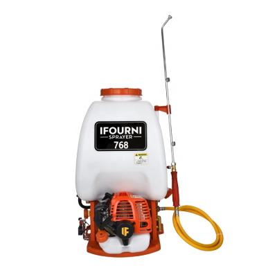 China Cultivate pest control 25L 2 stroke engine gasoline knapsack power agricultural sprayer with spray gun for sale