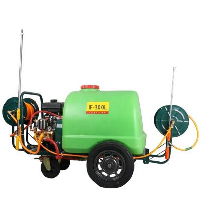 China Farms Cart Type 300L Gasoline Engine Power Agricultural Sprayer For Vegetables And Farmland Farm Use Sprayer for sale