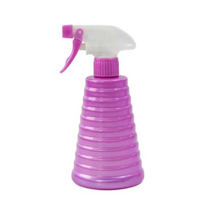 China High Quality Refillable Bottle Empty Plastic Bottle 500ML Purple PE Spray Sprayer For Garden Trigger Cleaning Sprayer for sale