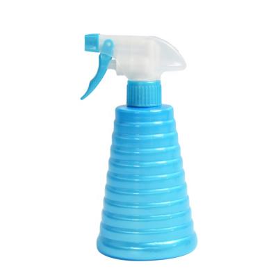 China High Quality Refillable Bottle Empty Plastic Bottle 500ML Blue PE Spray Sprayer For Garden Trigger Cleaning Sprayer for sale