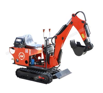 China Hengwang HW09 top supplier cheap consumptiom excavators for sale Digger Machine for sale