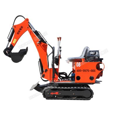 China Top consumptiom mini crawler digger machine excavator 0.9ton 1ton with fast delivery for sale