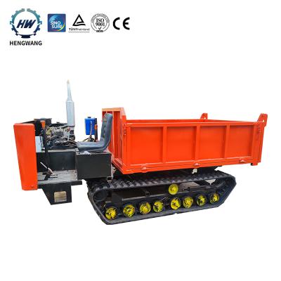 China palm fruit crawler hauler mini dump truck dumper for malaysia for sale < 4L for sale