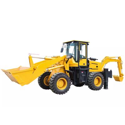 China Construction worksÂ   Hengwang HW10-20 Mini Excavator Backhoe Loader Skid Loader with Backhoe for sale