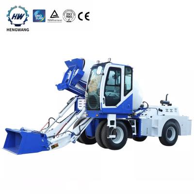 China Automatic Feeding Self Loading 2.0cbm Concrete Mixer Truck Prices Hengwang Selfload Agitator 3 Cubic Meter Mixing Self Loading Concrete Mixer Truck Suppliers for sale