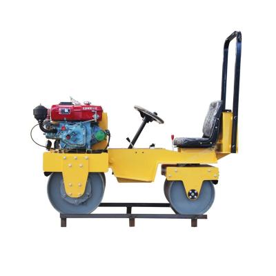 China Farms HW-850 860kg Mini Vibratory Road Roller Compactor Mini Road Roller with Cheap Price for sale