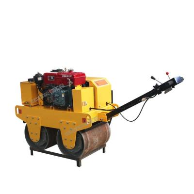 China Cultivate Mini Road Roller Road Construction Machine HW-S600 DOUBLE DRUM 0.6 Ton Road Roller for sale