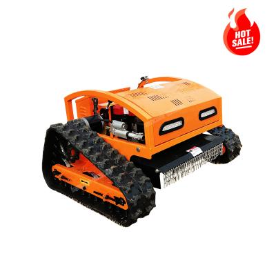 China Hengwang HW750-8A Multifunctional Crawler Walking Remote Control Lawn Mower for sale