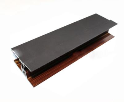 China Wood Finish / Powder Coated Aluminum Profile For Door And Window ISO 9001 Approved for sale