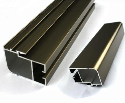 China Electrophoresis Coating Aluminium C Profile , 6063 Aluminium Section Profile for sale