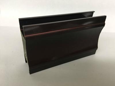 China Reddish Brown Extruded Aluminum Electronics Enclosure T5 , T6 Temper for sale