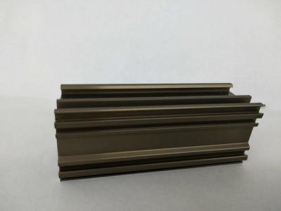 China Champagne Bronze Extruded Aluminum Electronics Enclosure , Aluminum Window Parts for sale