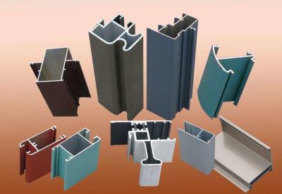 China T5 T6 Aluminium Construction Profiles / Standard Aluminium Extrusion Profiles for sale