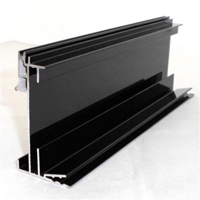 China 6063 T5 Aluminum Extruded Profiles Curtain Wall Window Decorate Electrophoresis Aluminium Profile for sale