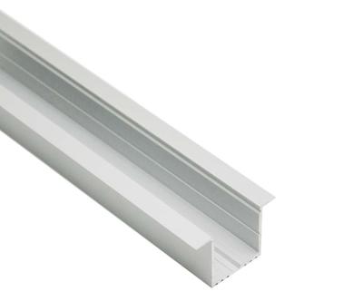 China Corner Channel Aluminum Extrusion Profile For LED Wall Linear Recessed Light for sale