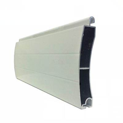 China Garage Aluminium Door Profiles Extrusion Roller Shutter Profile Half Round Aluminum Section for sale