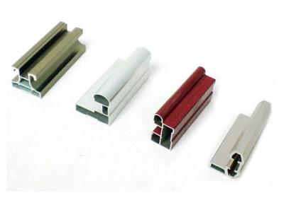 China 6m Extruded Alloy Aluminium Double Sided Colors Powder Sprayed Aluminium Profile 6063 T5 for sale