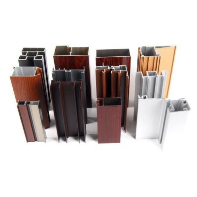 China Furniture Decoration Customized Aluminum Wood Frame Profiles Square Tube for sale