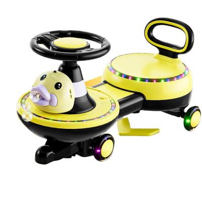 China Big Car Stretchable Swing Agitation Torsion Wheel Spinning Power Kids Children Ride-On Electric Ride On Popular Toy Car for sale